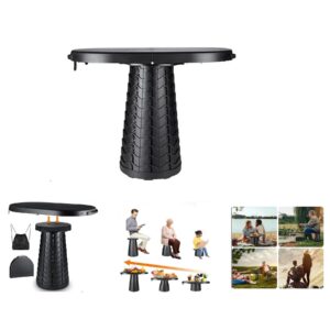 Compact Telescoping Table & Stool Set