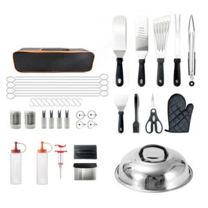 44pcs Bbq Multi Tools Set With Carrying Bag