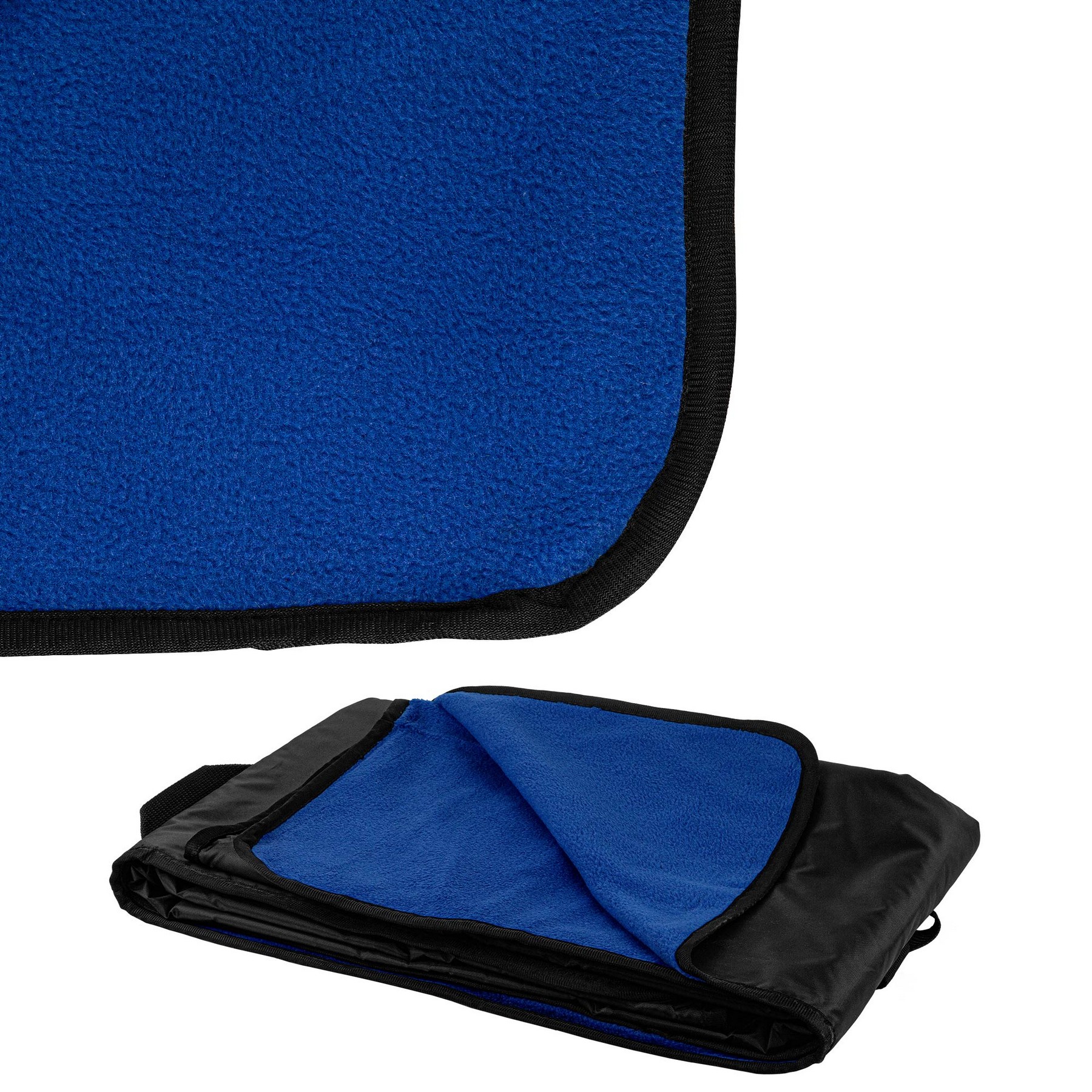 260g Polyester Fleece Picnic Blanket 50" X 60" - Image 3