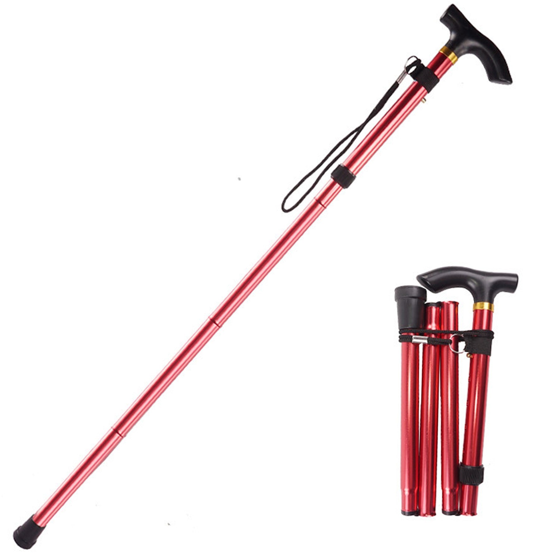 Aluminum Portable Trekking Pole - Image 2