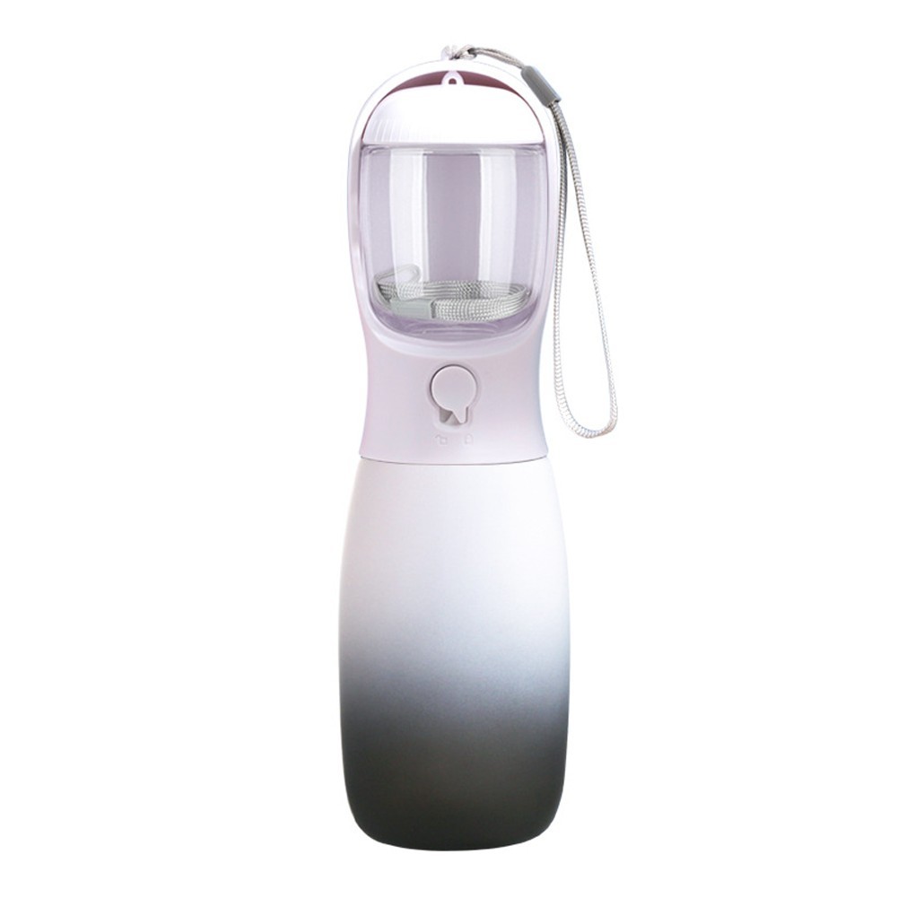 19 Oz Gradient Pet Water Bottle W/ Rope - Image 3