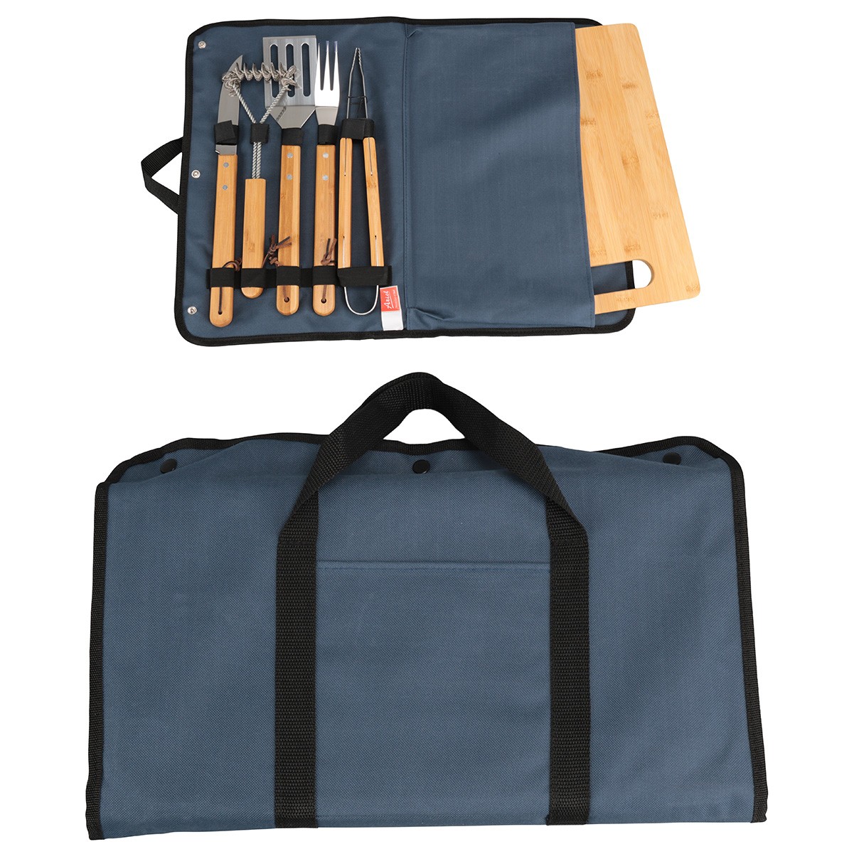 Firepit 5-Piece BBQ Set with Cutting Board & Carrying Case - Image 2