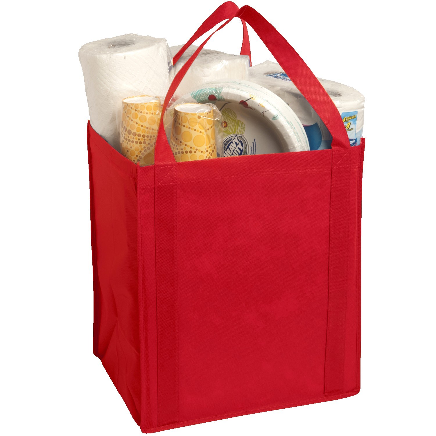 Large Non-Woven Grocery Shopping Tote Bag - Image 3