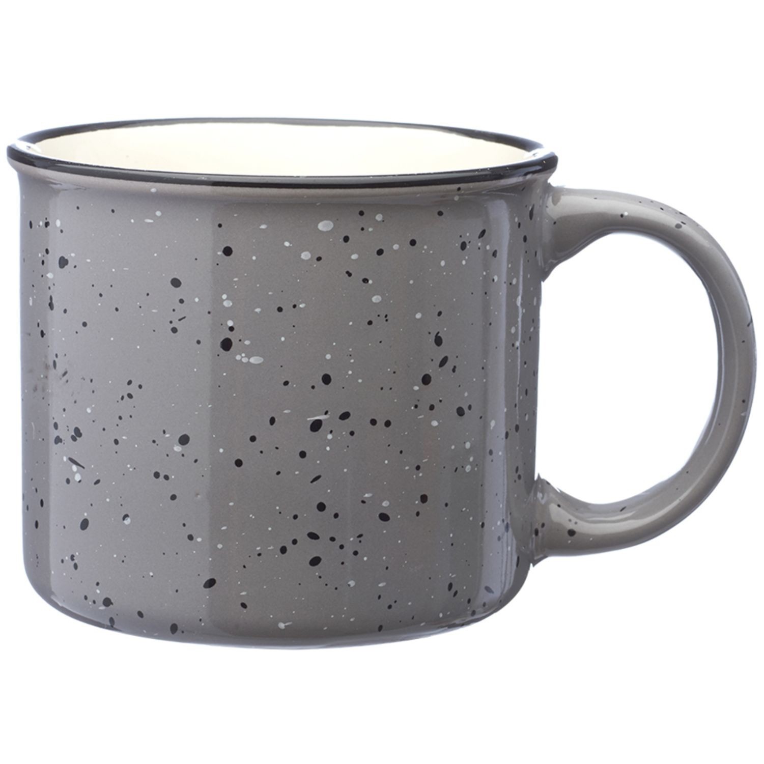 Classic Campfire Coffee Mug 13 Oz. Speckled Ceramic Mugs - Image 3