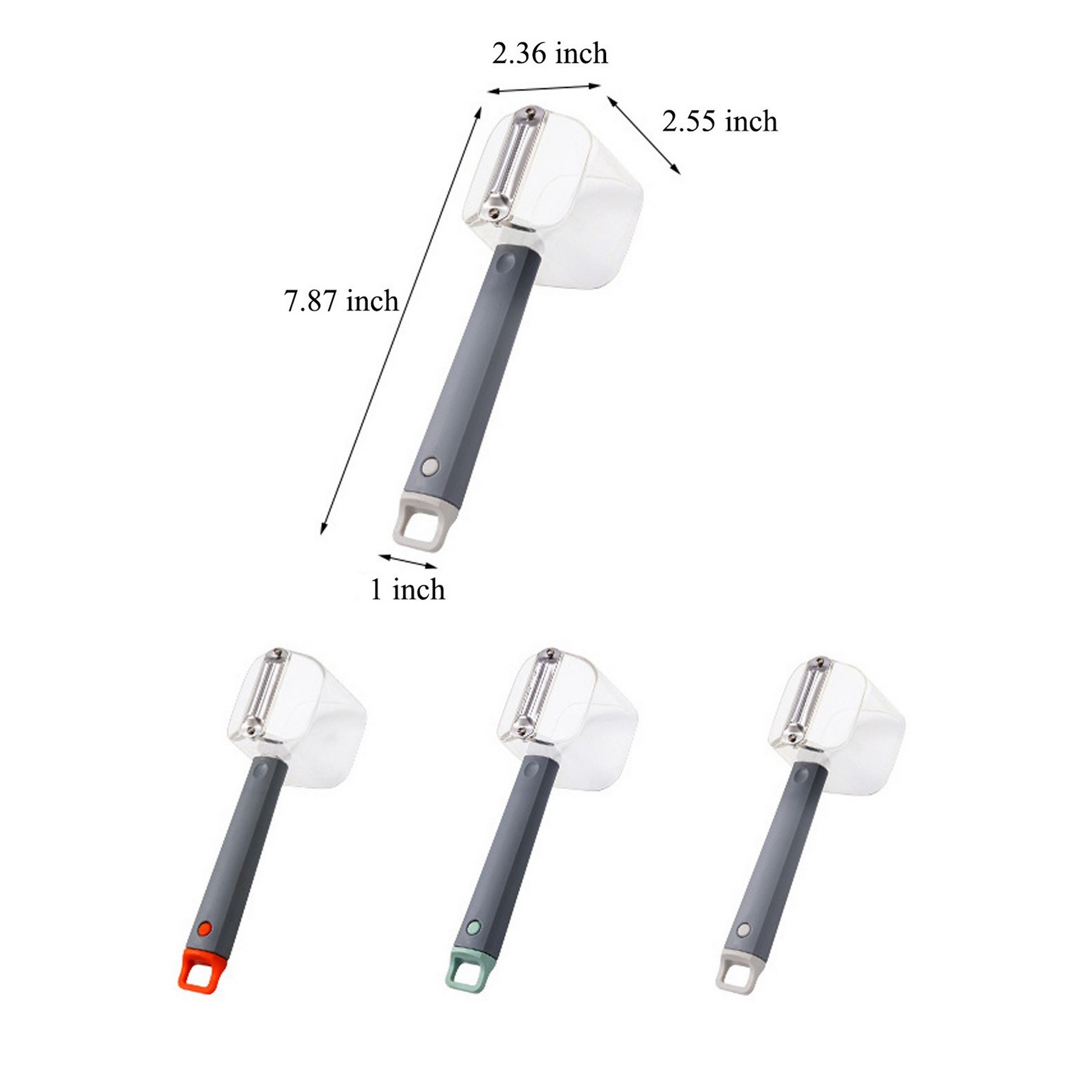 Stainless Steel Peeler with Organizer - Image 3