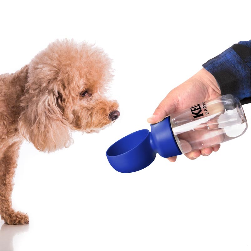 13 Oz. Pet Water Bottle w/Bowl - Image 4