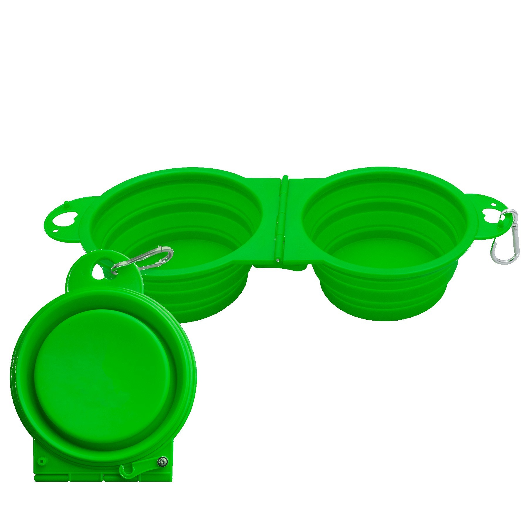 Top Tail Double Collapsible Pet Bowl - Image 4