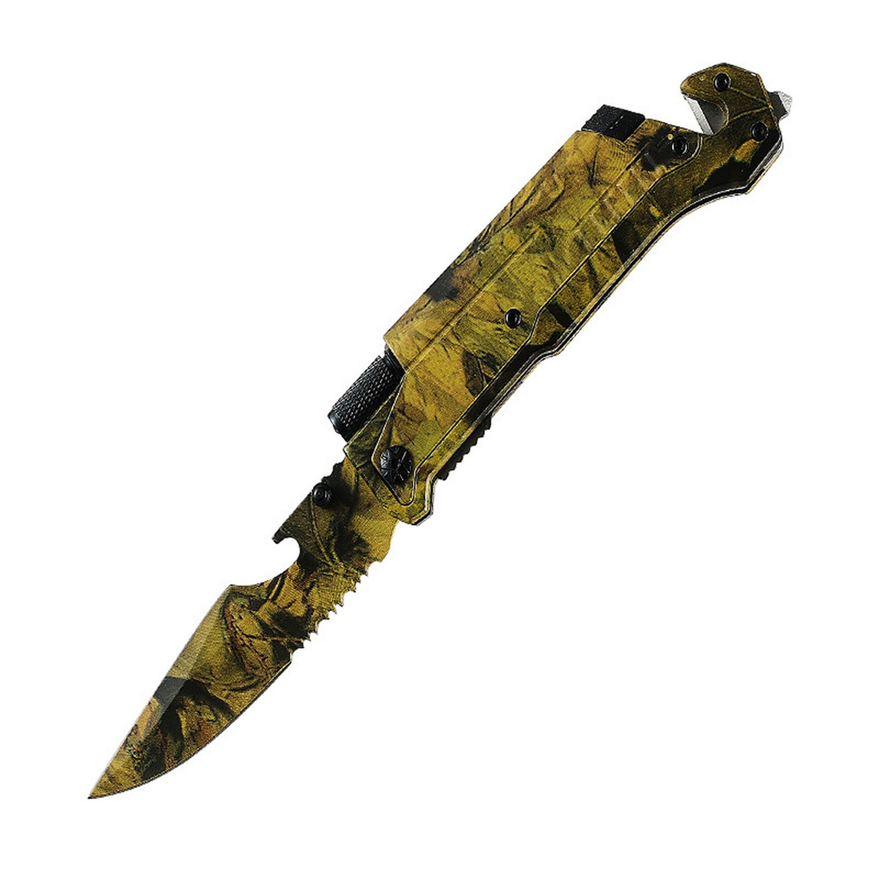 Mini Tactical Folding Knife 8.66" × 1.57" - Image 2