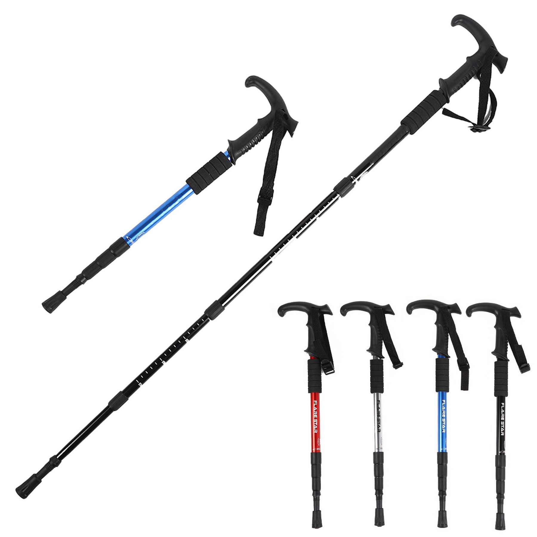 Aluminum Alloy Telescopic Trekking Poles