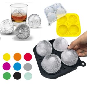 Sports Ball Shaped Silicone Ice Ball Mold