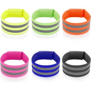 2" Wide Elastic Reflective Armband Bracelet