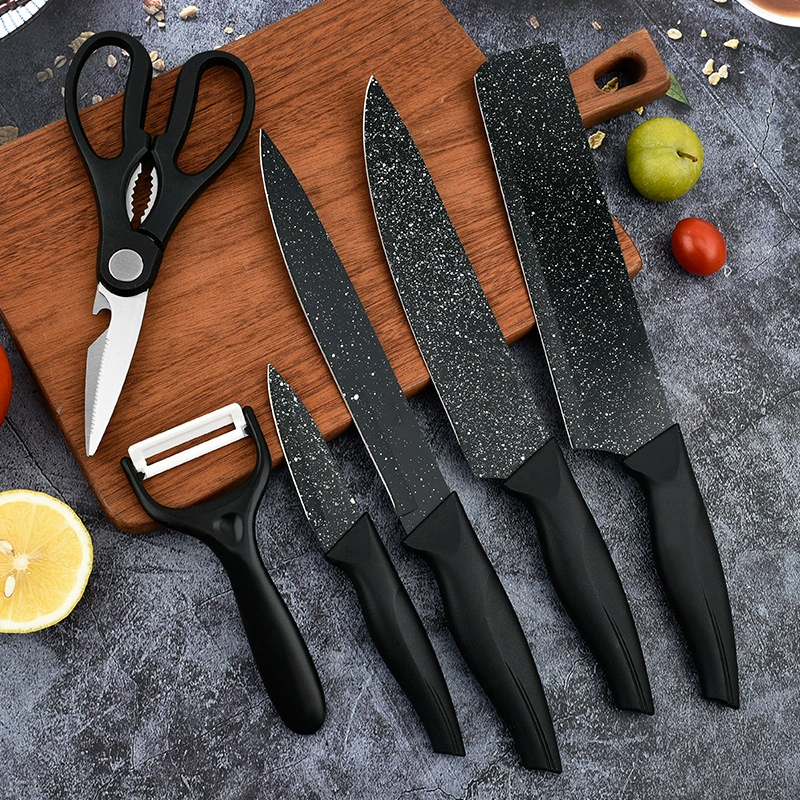 6-Piece Star Kitchen Knife Set Gift Box - Image 4