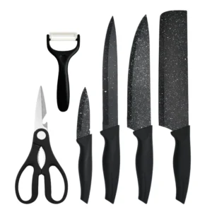 6-Piece Star Kitchen Knife Set Gift Box
